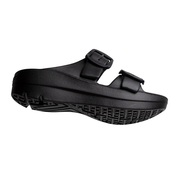 Energy Arch Support Thongs - Midnight Black
