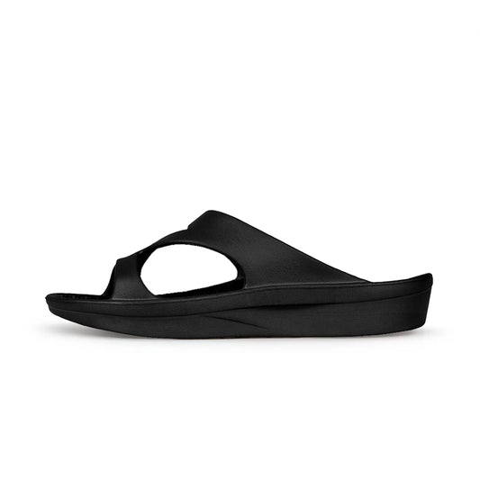 Z Strap Arch Support Sandals - Midnight Black