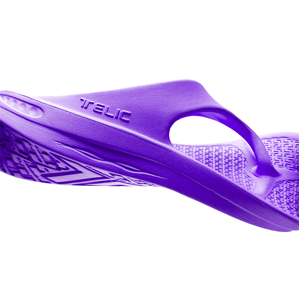 Energy Arch Support Thongs - Grape Vine