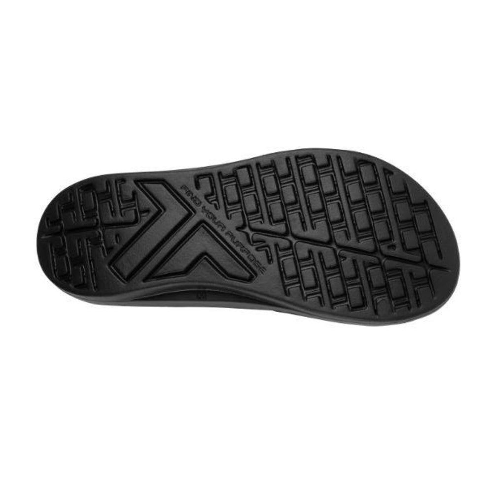 Recharge Slides - Midnight Black - Bold Print