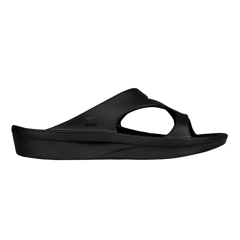 Z Strap Arch Support Sandals - Midnight Black